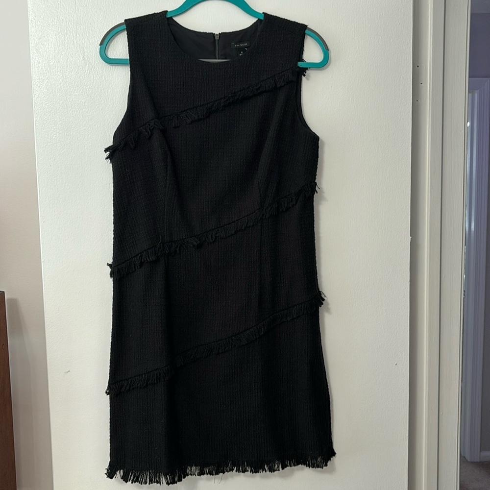 NWT Ann Taylor Fringe Sheath Dress